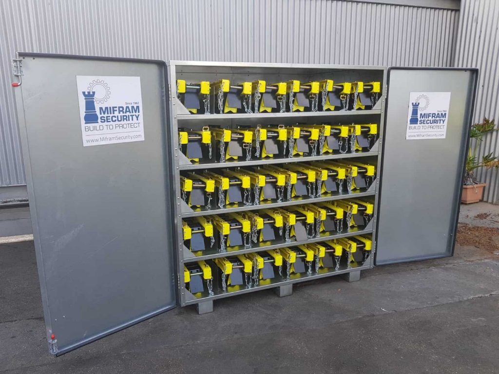 MVB 3X™ The Latest Modular vehicle barrier Mifram Barriers